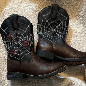 Light-Up Spiderman Roper Cowboy Boots